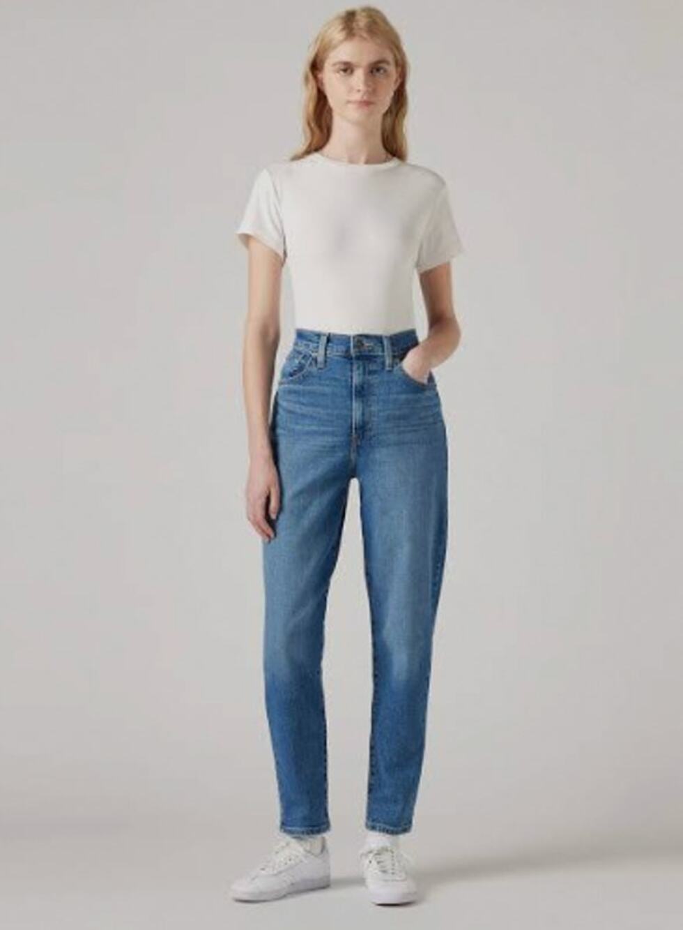 Levi's High Waisted Taper Jeans Women's 28 Denim Casual